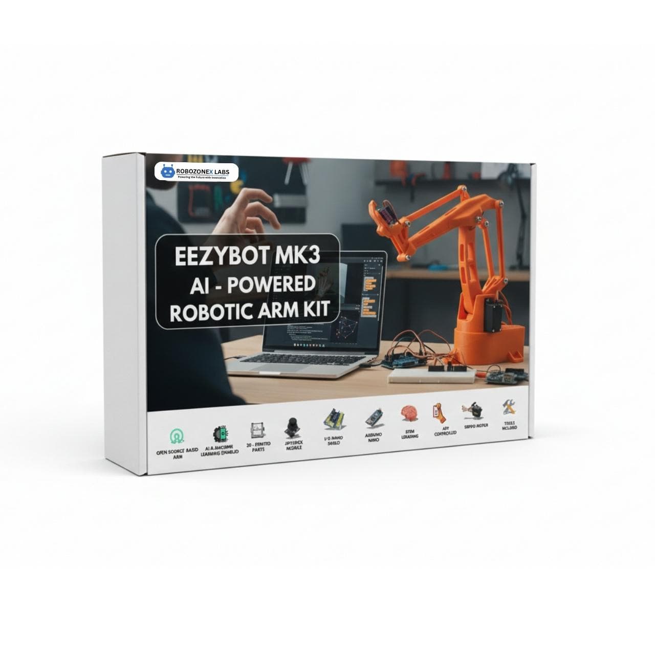 EEZYBOT-MK3 AI-Powered Robotic Arm Kit