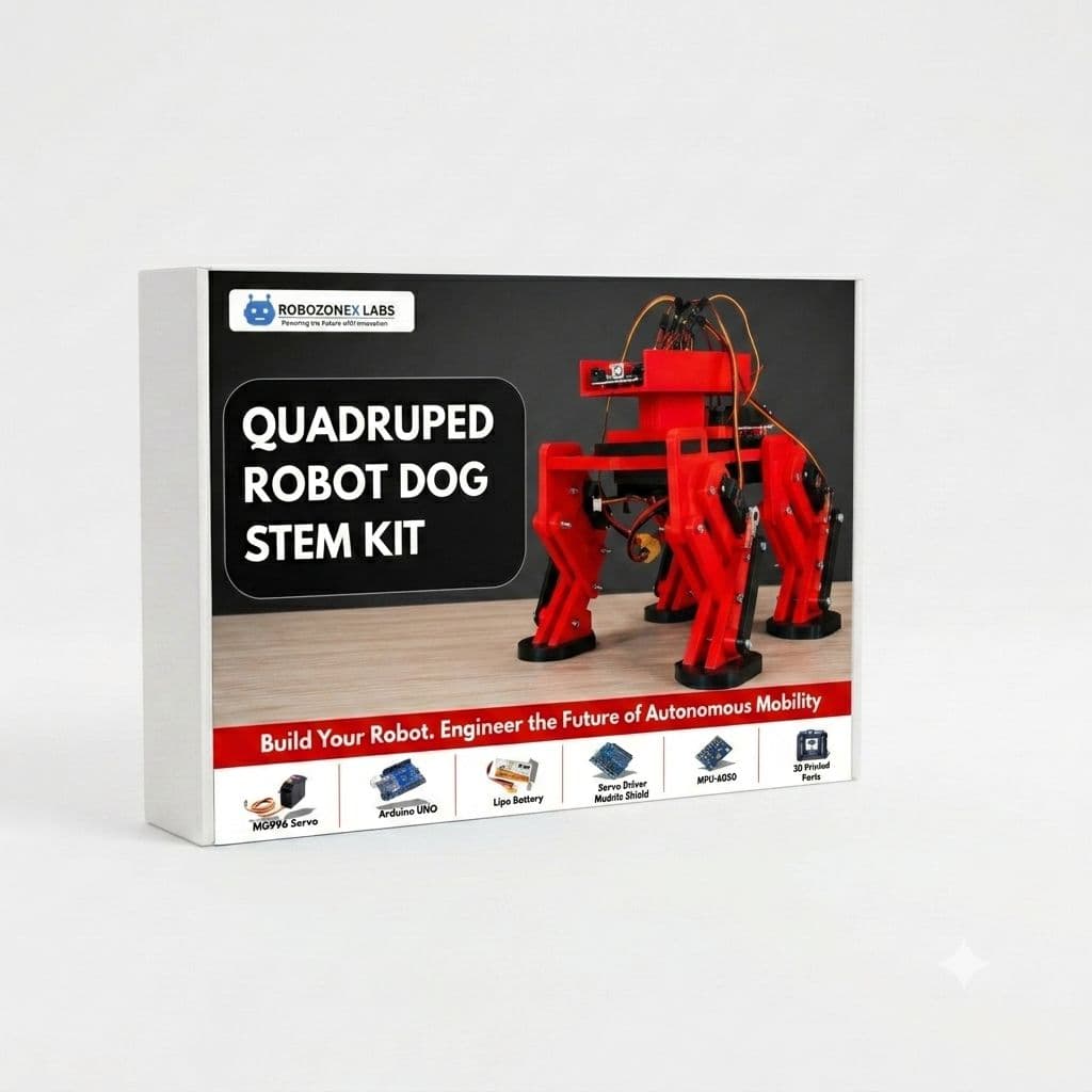 Quadruped Robot Dog Step Kit